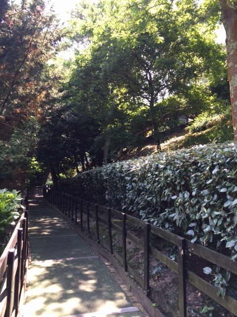 Passerelle extérieure
